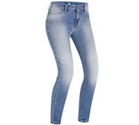 Jeans da motociclista donna PMJ Ginevra blu 29