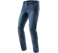 Jeans da motociclista estesi Rebelhorn Bronco blu lavato W34/L34