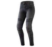 Jeans da motociclista Ozone Agness II Nero Donna W34/L28