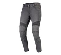Jeans da motociclista Ozone Roxy lavati neri da donna Saldi W26/L30
