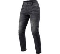 Jeans da motociclista Revit Moto 2 Slim Cropped da donna grigio scuro W27/L30