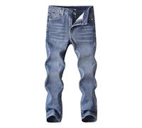 Jeans da Ragazzo Pantaloni in Denim Wide Leg Ragazzi Bambini Elastici Vintage Y2k Streetwear Larghi Uomo e Taglio Dritto Casual Oversize Comodi Classici Cowboy a Gamba