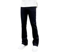 Jeans da uomo - Bootcut - Jeans da uomo in denim, pantaloni elasticizzati Hip Hop, pantaloni da jogging Eenager Ragazzi Streetwear Loose Fit Boyfriend-Jeans Y2K Pantaloni sportivi classici