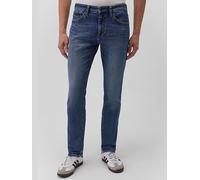 Jeans da uomo MAVI aderenti 5 tasche con zip in denim elasticizzato.