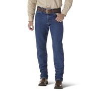 Jeans da uomo taglio cowboy Wrangler George Strait Denim pietra pesante. W33 / L34