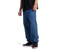 Jeans Denim Relaxati Dritti - Indigo Scuro