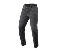 Revit Detroit 3 Tapered Jeans da motociclista, grigio, taglia 30 32 per maschi