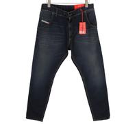 JEANS DIESEL Krooley Jogg E69UB Da Uomo W38/L32 Stretch Affusolati Blu RRP€295