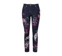Jeans donna Angel of Style taglie forti slim fit stampa mix 5 tasche 835396