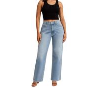 Jeans Donna Autunno Inverno Vita Alta Elasticizzati Pantaloni Donna Taglie Forti Gamba Dritta Leggeri Pantaloni Sportivi Invernali Morbido al Tatto Comodo per l'uso Quotidiano