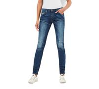 Jeans donna G-Star, skinny, 5620 mid skinny, medium age antic, blu, W26 L30