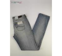Jeans Donna LEE Rice blu chiaro slavato slim fit straight leg stretch Top denim