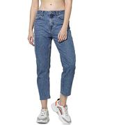 Only Jeans Emily Life High Waist Straight Raw Crop Ankle Mae06