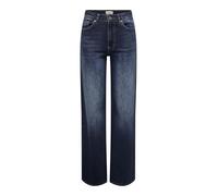 ONLY Onlmadison Blush HW Wide DNM Tai081 Noos, Blu Jeans Scuro, (L) W x 32L Donna