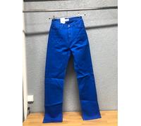 Jeans Donna Pepe Jeans X Dua Lipa Taglia W 27 L 30 Blu Nuovo