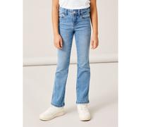 Jeans dritti Blu 11 anni - 144 cm Tinta unita