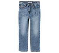 Jeans dritti Blu 8 anni - 126 cm Tinta unita