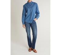 Jeans dritti con vita standard MARY Blu 42 (IT) - W29 L32 (US) Tinta unita