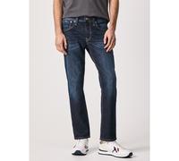 Jeans dritto stretch Cash Blu 42 (IT) - W28 L32 (US) Tinta unita