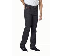 Jeans Enzyme Washed Bedford Cord Da Uomo Duke London Con Cintura (Canary)