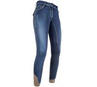 Jeans estivi da equitazione donna con grip totale in silicone modello Pasadena H