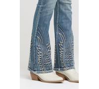 Jeans flare Grace in LA Toe Bug con Ricami EL81833