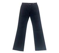 Jeans Flared Y2K Hip Hop Jeans Harajuku Denim Pants Regular Uomo Casual Pantaloni Cargo Pantaloni Bootcut Denim Pantaloni Casual con tasche Retro Cowboy Style, O nero., XXL