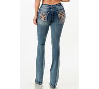 Jeans Grace in LA bootcu Steer Head JB61865 - vita bassa low waist
