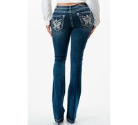 Jeans Grace in LA bootcut Butterfly JB51830 - vita bassa low waist