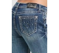 Jeans Grace in LA bootcut Feathers & Diamonds EB81785