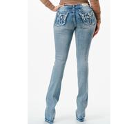 Jeans Grace in LA bootcut Light Steer Head JBS679 - vita bassa low waist