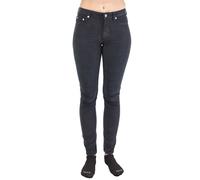 Jeans In Corduroy Nero Lavato Da Donna BLK DNM #WJ990201 $215 NWT