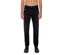 Jeans In Denim Nero Lavati Slim DIESEL D-Luster 0IHAU Uomo W32/L32