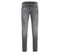 Jeans JACK & JONES da uomo taglia W33 grigio nero lavato mod glenn super stretch