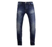 Jeans John Doe Ironhead XTM usati, blu scuro, taglia 34/34