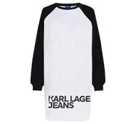 Jeans Karl Lagerfeld, Donna, Abito In Felpa Bloccata, Vestibilità Regolare, Multicolore, XS