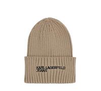 Jeans Karl Lagerfeld, Donna, Berretto Essential Logo, Desert Taupe, Taglia Unica