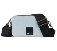 Jeans Karl Lagerfeld Donna Borsa Per Fotocamera Con Logo A Scatola Denim, Blu, One size