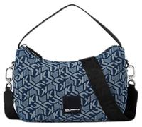 Jeans Karl Lagerfeld, Donna, Box Logo Soft Mini Hobo, Blu, One size