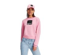 KARL LAGERFELD JEANS Regular Logo Sweat Maglia di Tuta, Malva in plenilunio, XS Donna