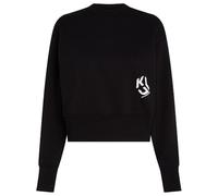 Jeans Karl Lagerfeld, Donna, Felpa Con Logo Monogramma, Vestibilità Regolare, Nero, XL