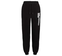 Jeans Karl Lagerfeld, Donna, Pantaloni Della Tuta Essential Logo Slim, Slim Fit, Nero, XL