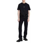 KARL LAGERFELD JEANS Straight Denim, Jeans Uomo, Nero delavé, 32W / 32L