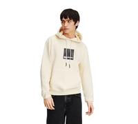 Jeans Karl Lagerfeld, Uomo, Felpa con Cappuccio Box Logo, vestibilità Regolare, Grigio Whitecap, L