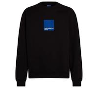 Jeans Karl Lagerfeld, Uomo, Felpa Con Logo A Scatola, Vestibilità Regolare, Nero, XXL