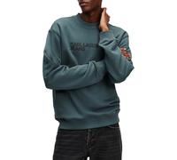 Jeans Karl Lagerfeld, Uomo, Felpa Con Logo Essenziale, Vestibilità Regolare, Grigio, XL