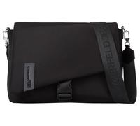 Jeans Karl Lagerfeld, Uomo, Messenger In Nylon Imbottito, Nero, One size