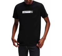 Jeans Karl Lagerfeld, Uomo, Maglietta Grafica A Maniche Corte Slim, Vestibilità Slim, Nero, M