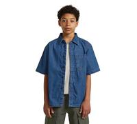 Jeans Knit pvt Ltd Camicia Bambino Alvi SS, Blu (Dark D29666-01-j155), 12 Anni