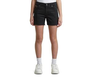 Jeans Knit pvt Ltd True Shorts Raw Edge G, Nero (Dk Black D29780-01-6484), 14 Anni